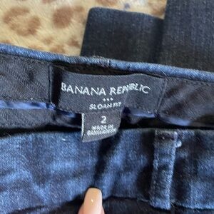 Banana Republic Indigo Denim Trousers